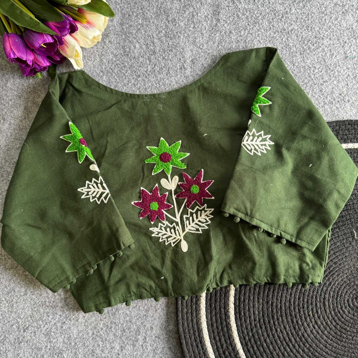 Devika Soft Cotton Designer Blouse