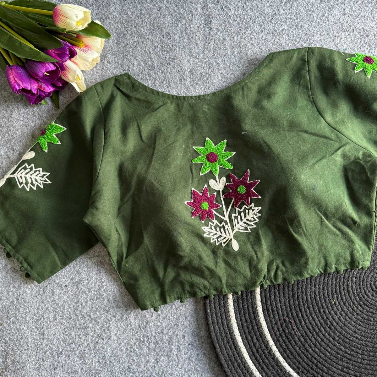 Devika Soft Cotton Designer Blouse