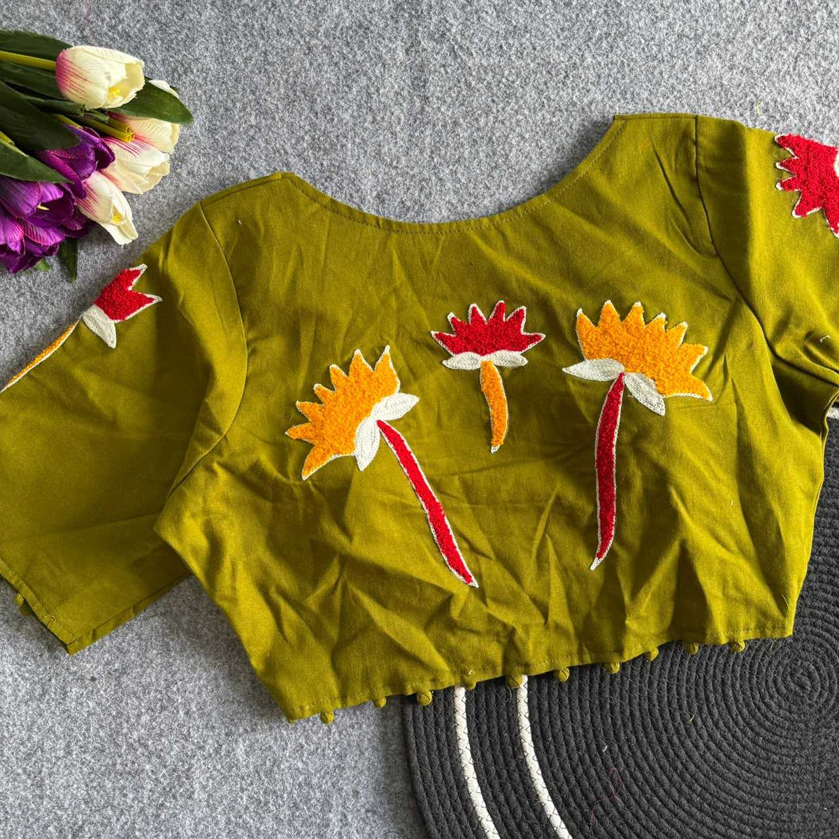 Devika Soft Cotton Designer Blouse