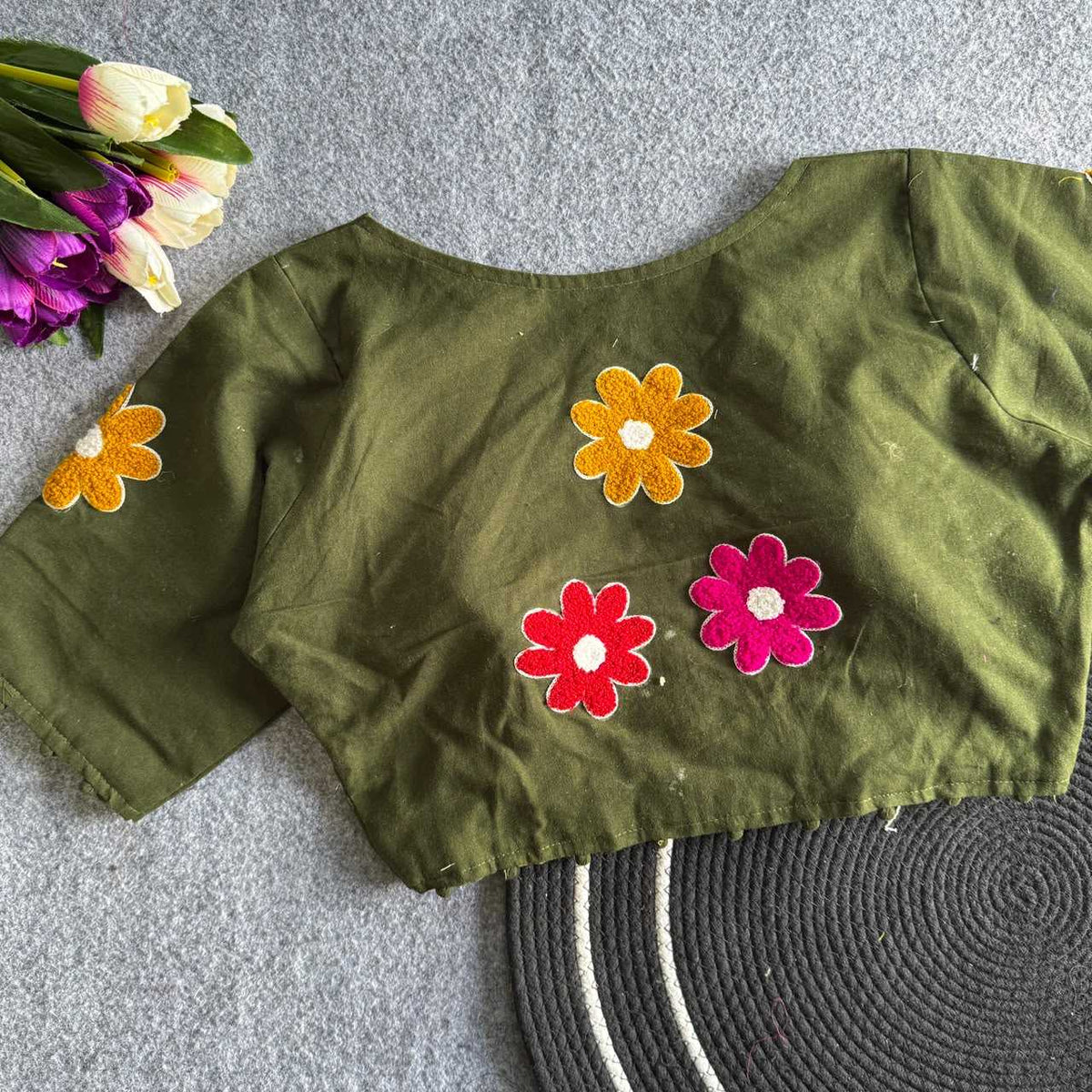 Devika Soft Cotton Designer Blouse