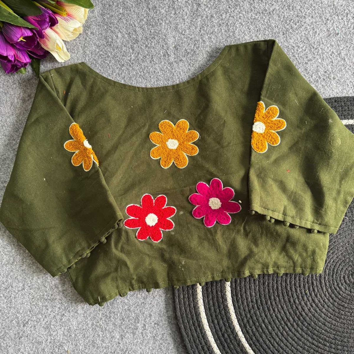 Devika Soft Cotton Designer Blouse