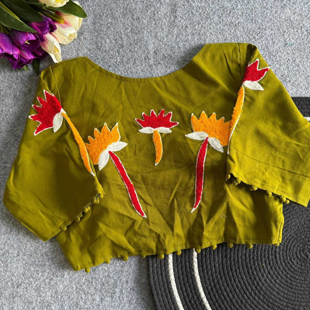 Devika Soft Cotton Designer Blouse