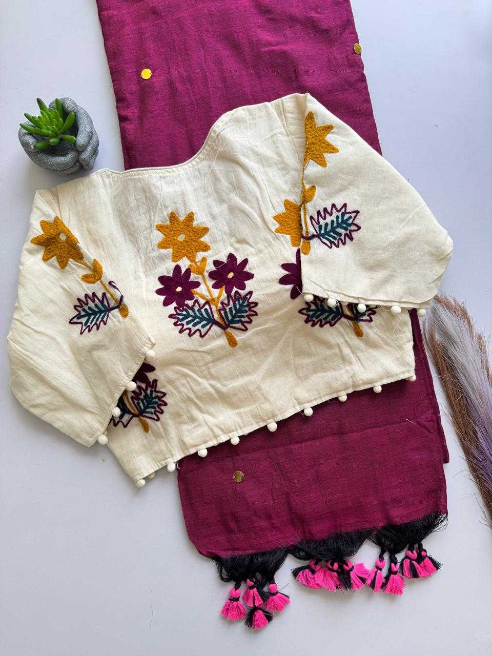 Devina Khadi Cotton Designer Blouse
