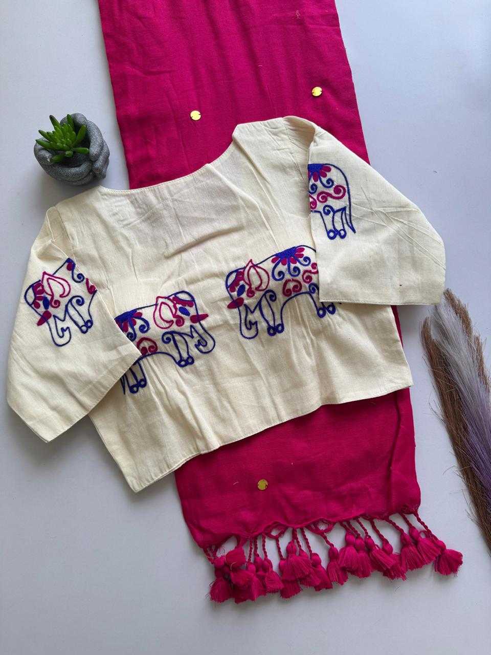 Devina Khadi Cotton Designer Blouse