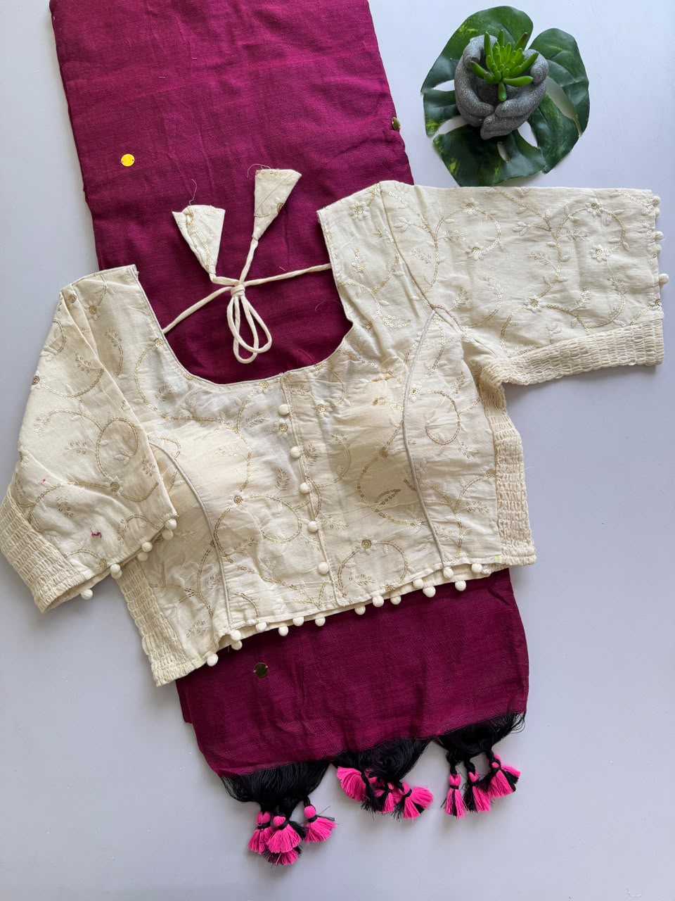 Khadi Cotton Blouse