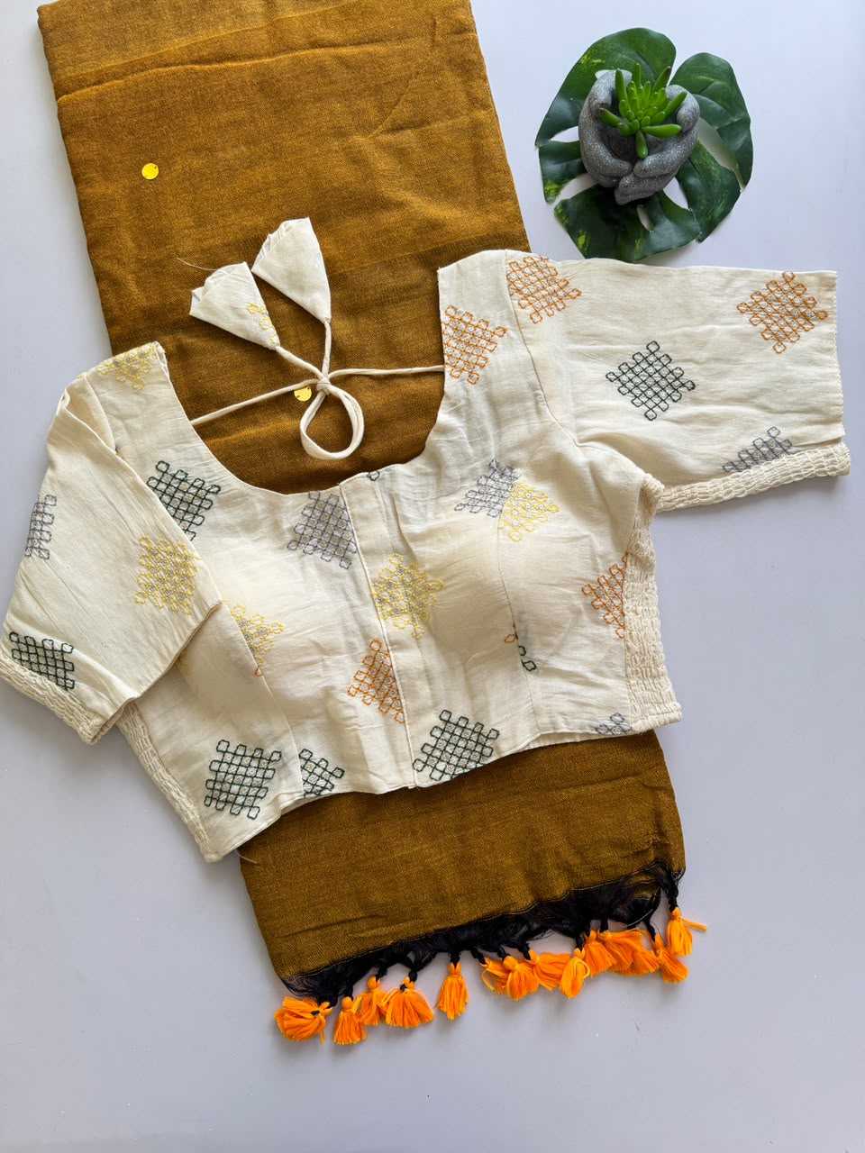 Khadi Cotton Blouse