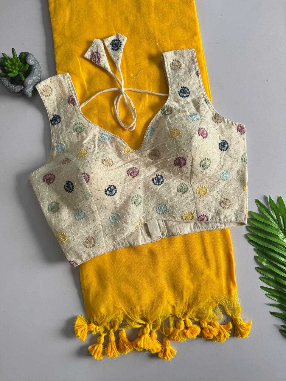 Khadi Cotton Designer Blouse JT-148336
