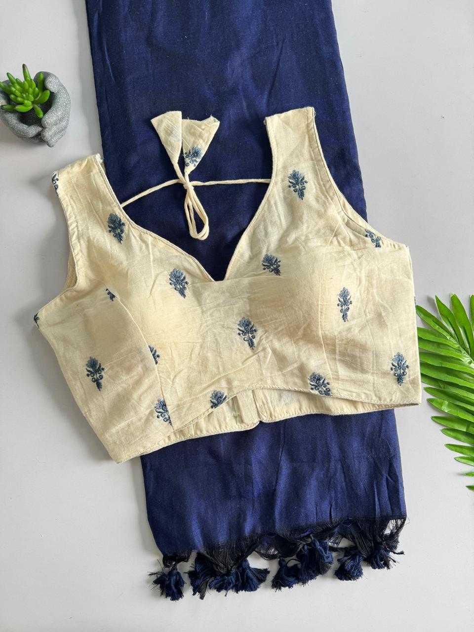 Khadi Cotton Designer Blouse JT-148336