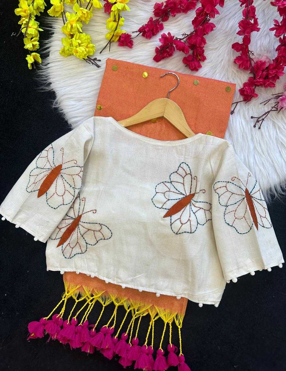 Katha Khadi Cotton Designer Blouse