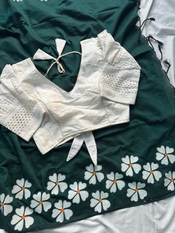 Khadi Cotton Designer Saree
