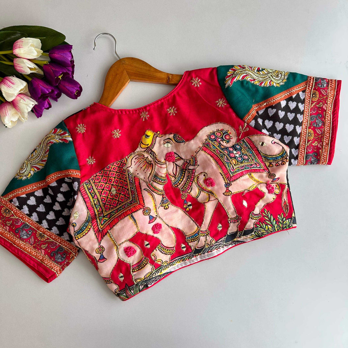 Mayera Cotton Designer Blouse