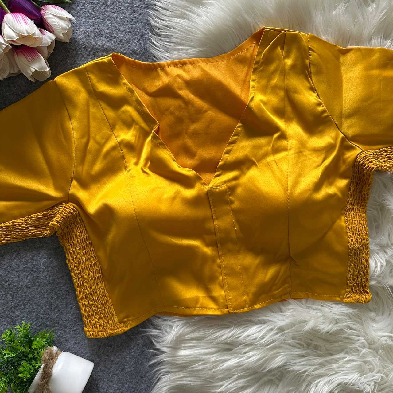V-neck Blouse