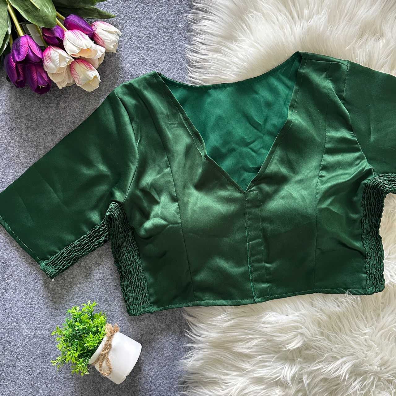 V-neck Blouse