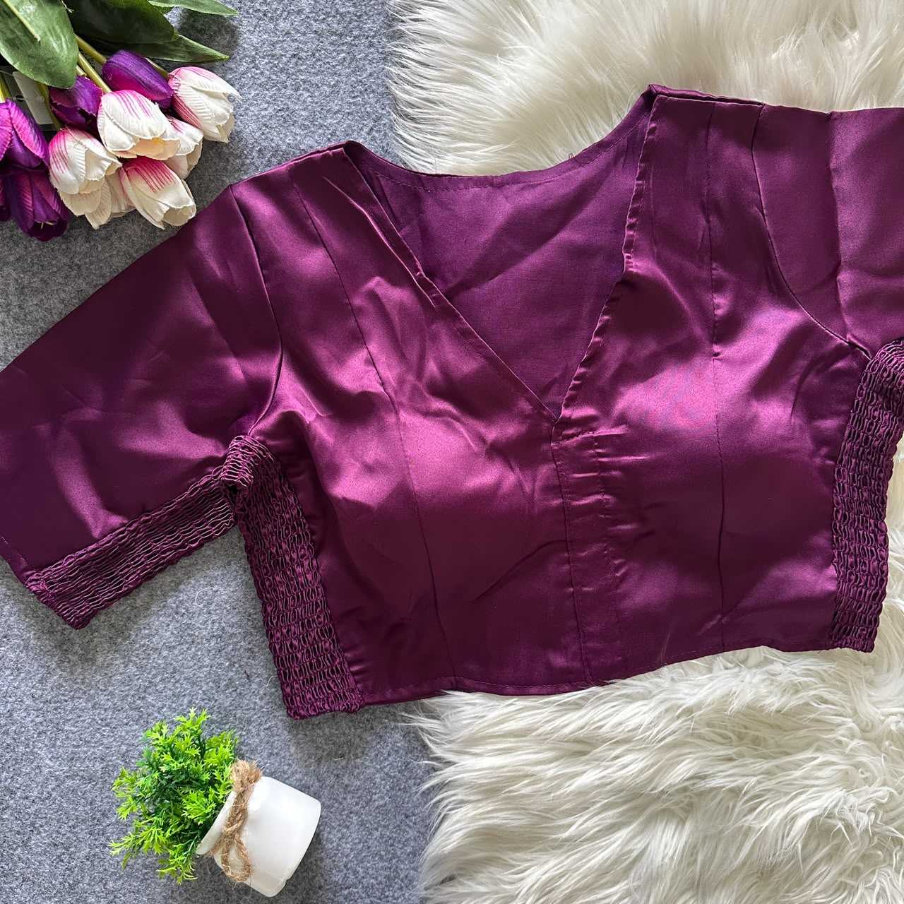V-neck Blouse