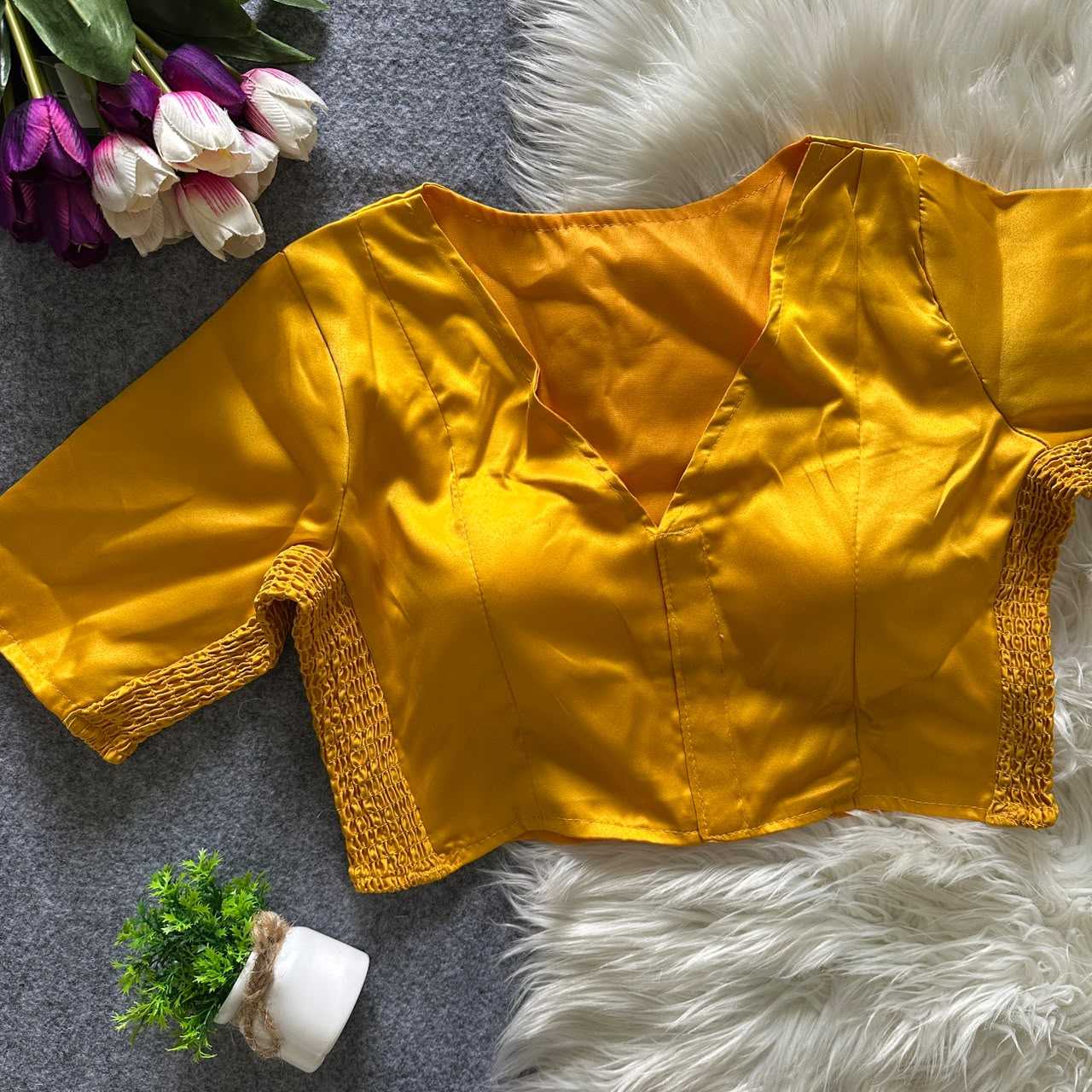 V-neck Blouse