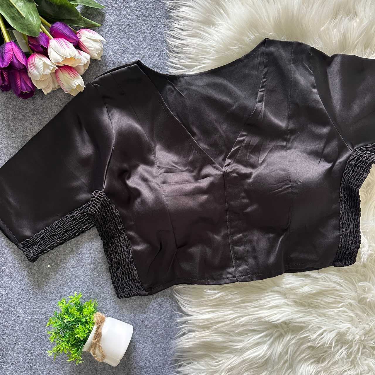 V-neck Blouse