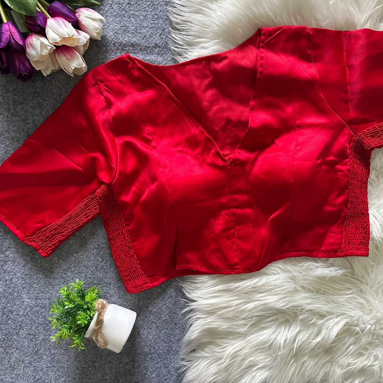 V-neck Blouse