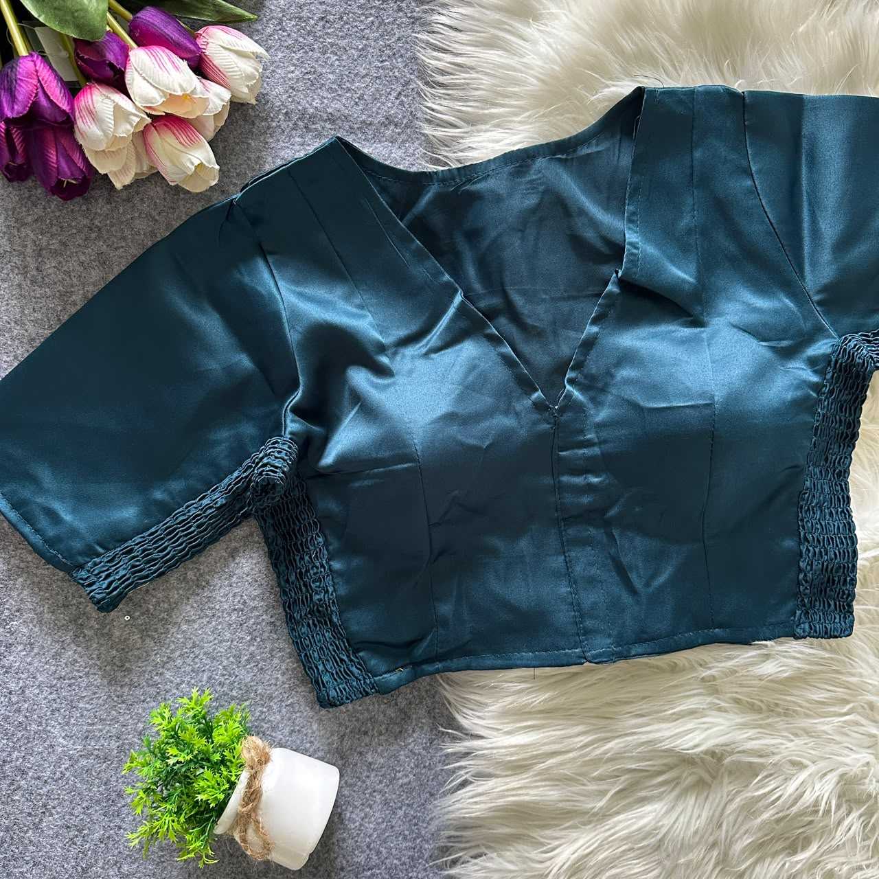 V-neck Blouse