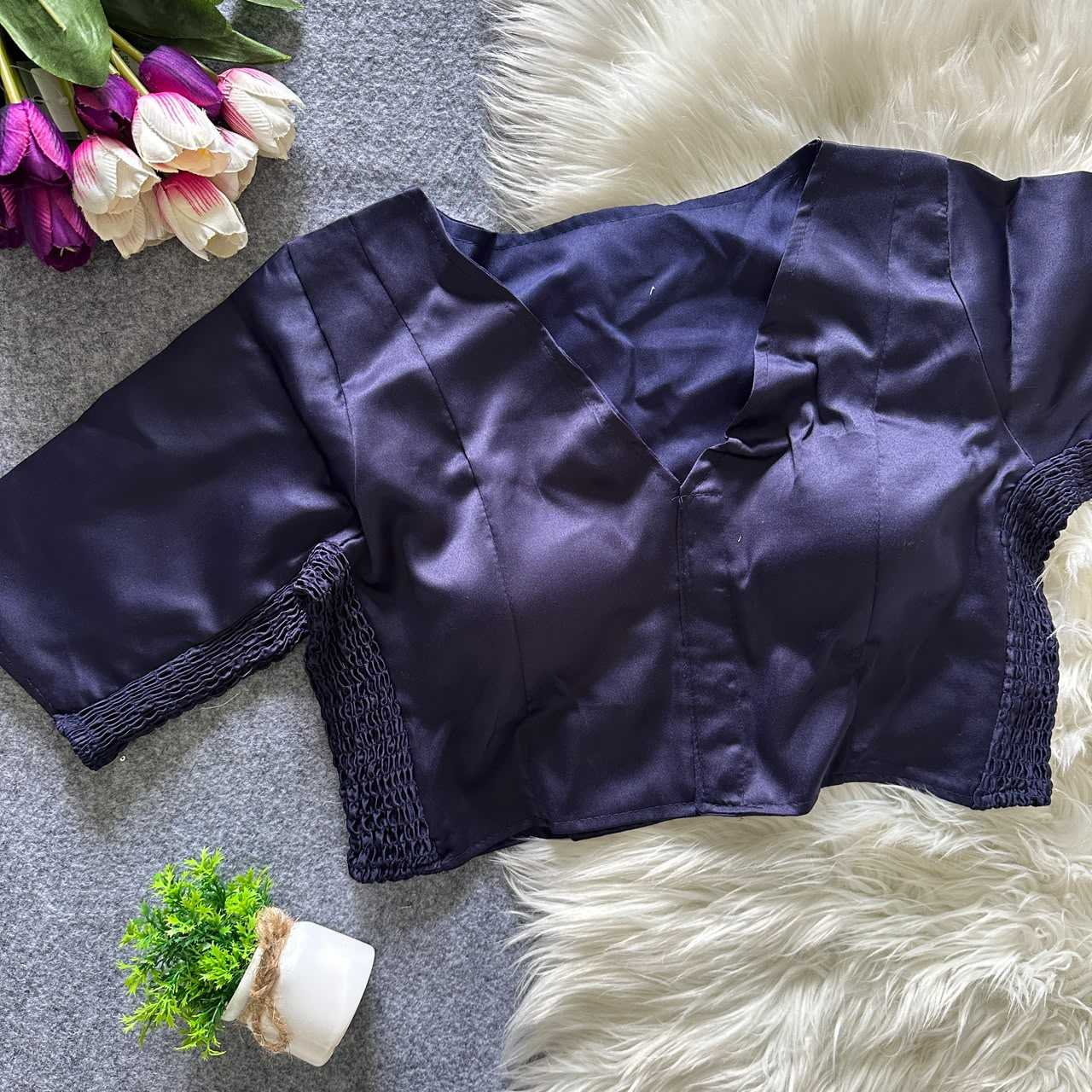 V-neck Blouse