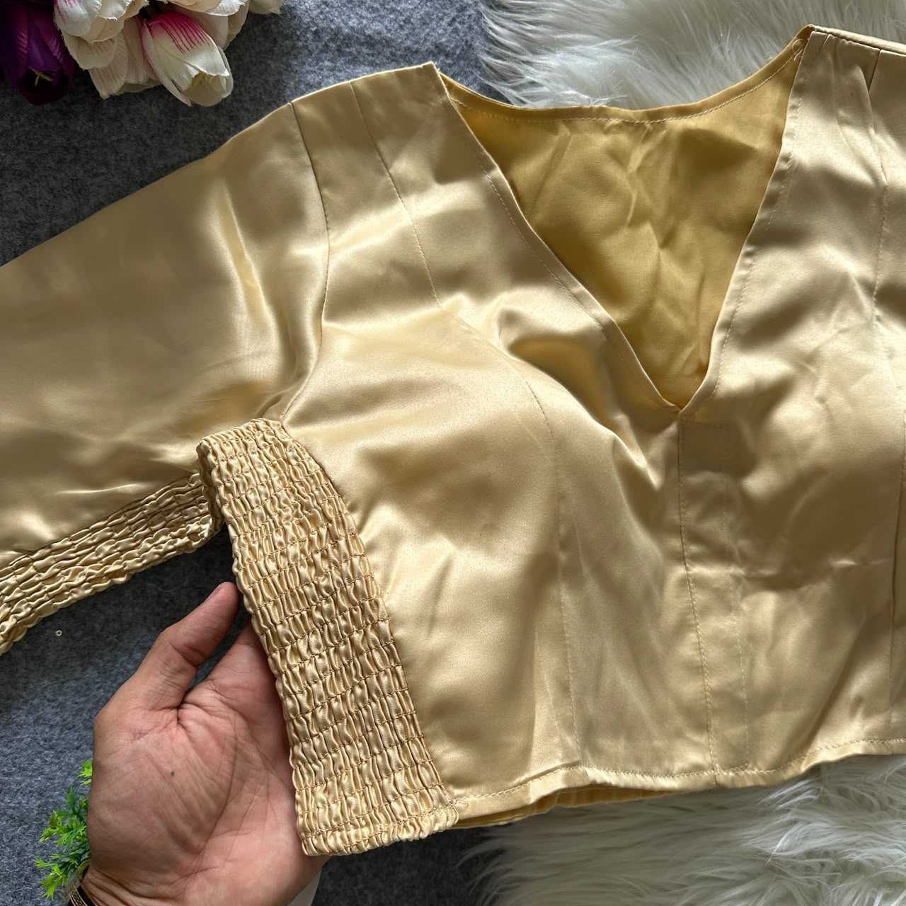 V-neck Blouse