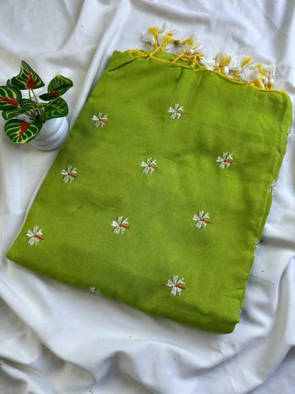 Khadi Cotton Designer Saree