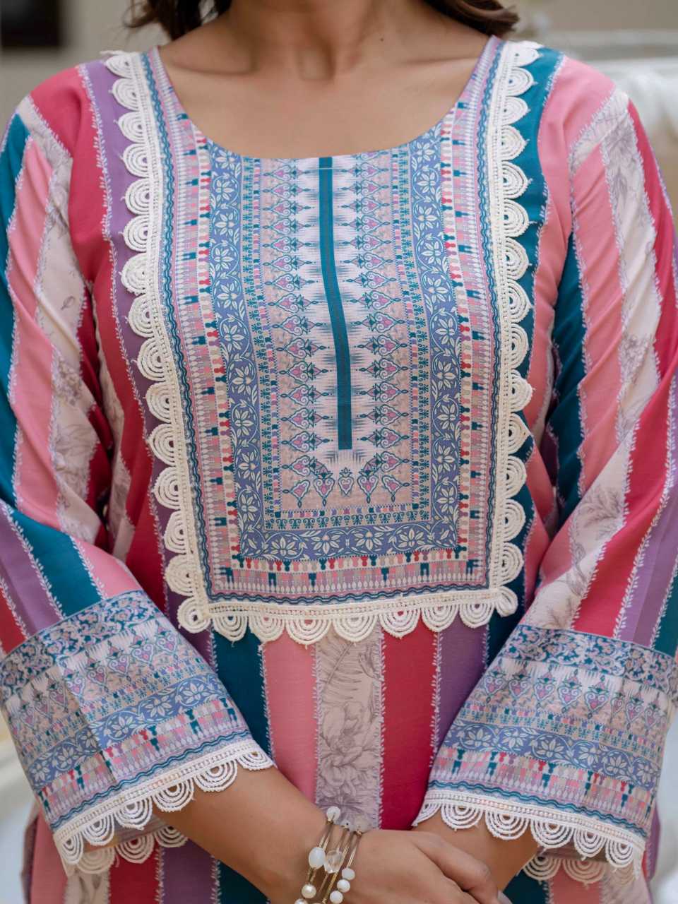 Rayon Printed Suit