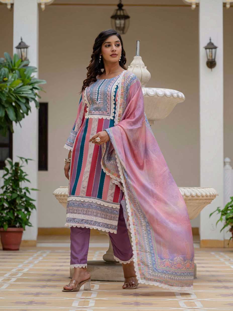 Rayon Printed Suit