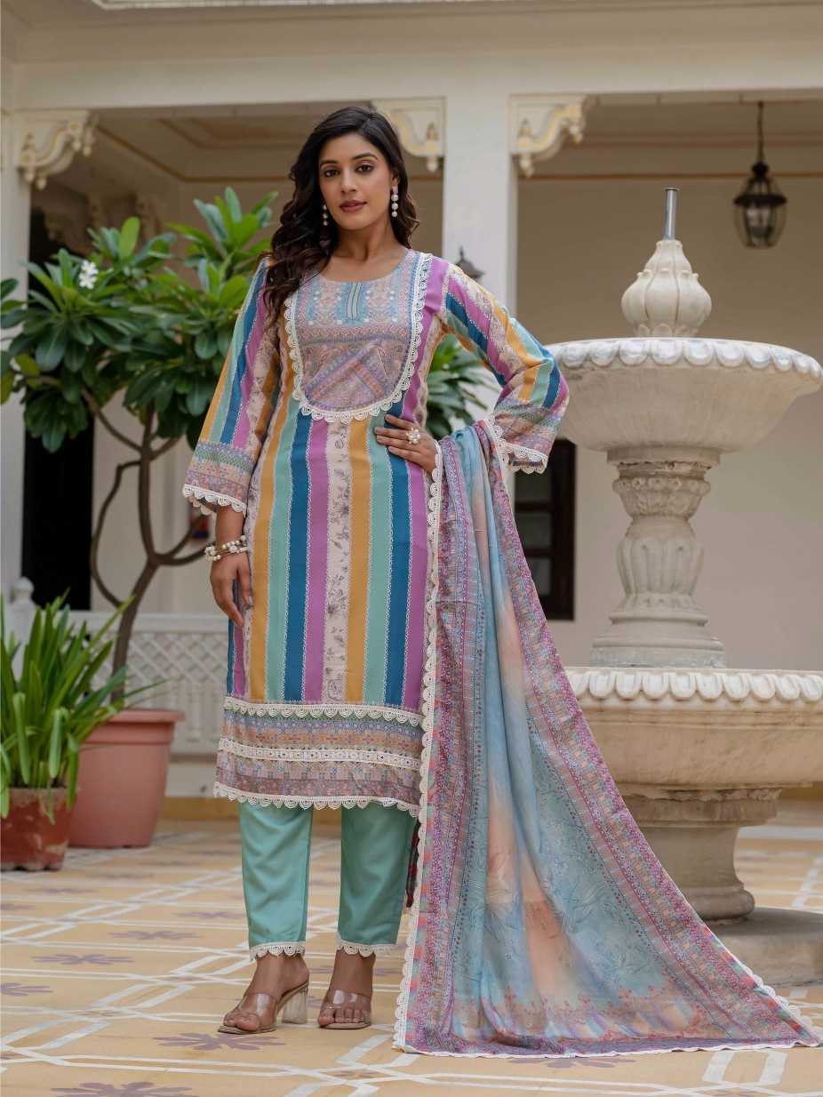 Rayon Printed Suit