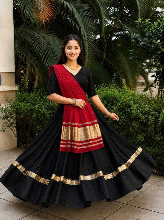 Arshia Reyon Cotton Designer Lehenga