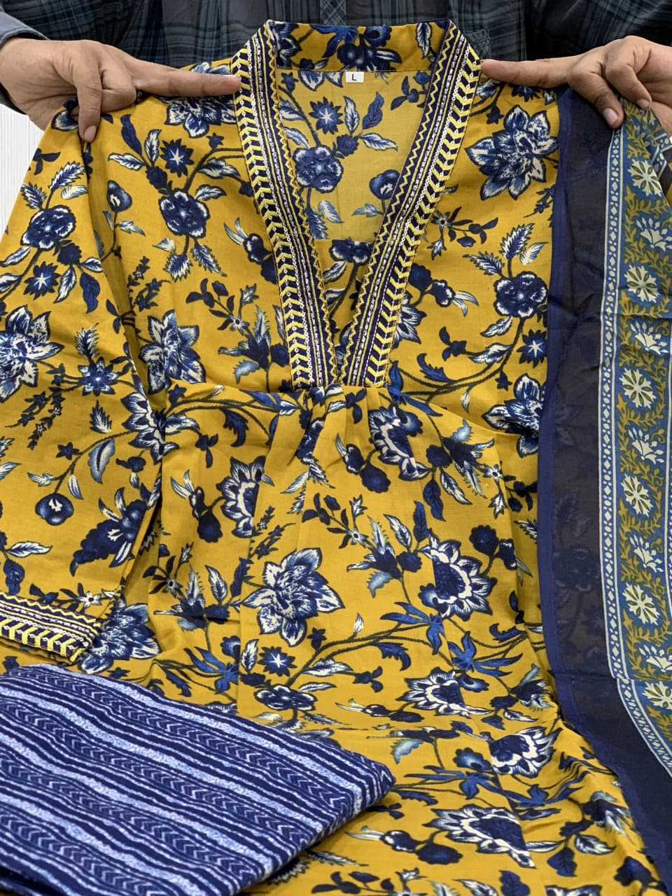 Blend Pure Cotton Suit