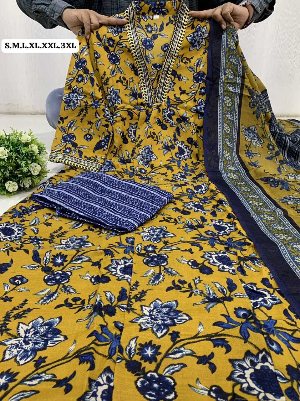 Blend Pure Cotton Suit