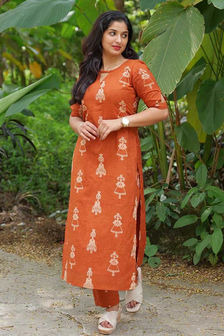 Dhigali Cotton Designer Kurti