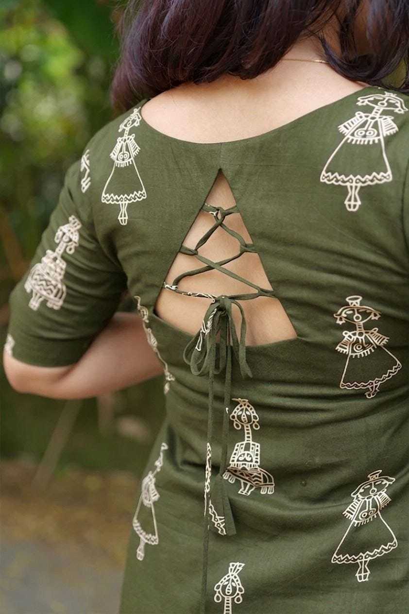 Dhigali Cotton Printed Suit