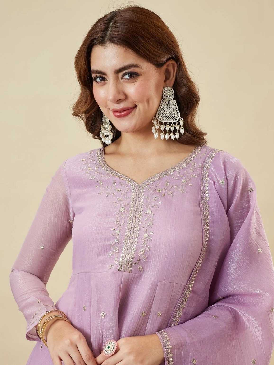Crunchi Sharara Salwar Suit