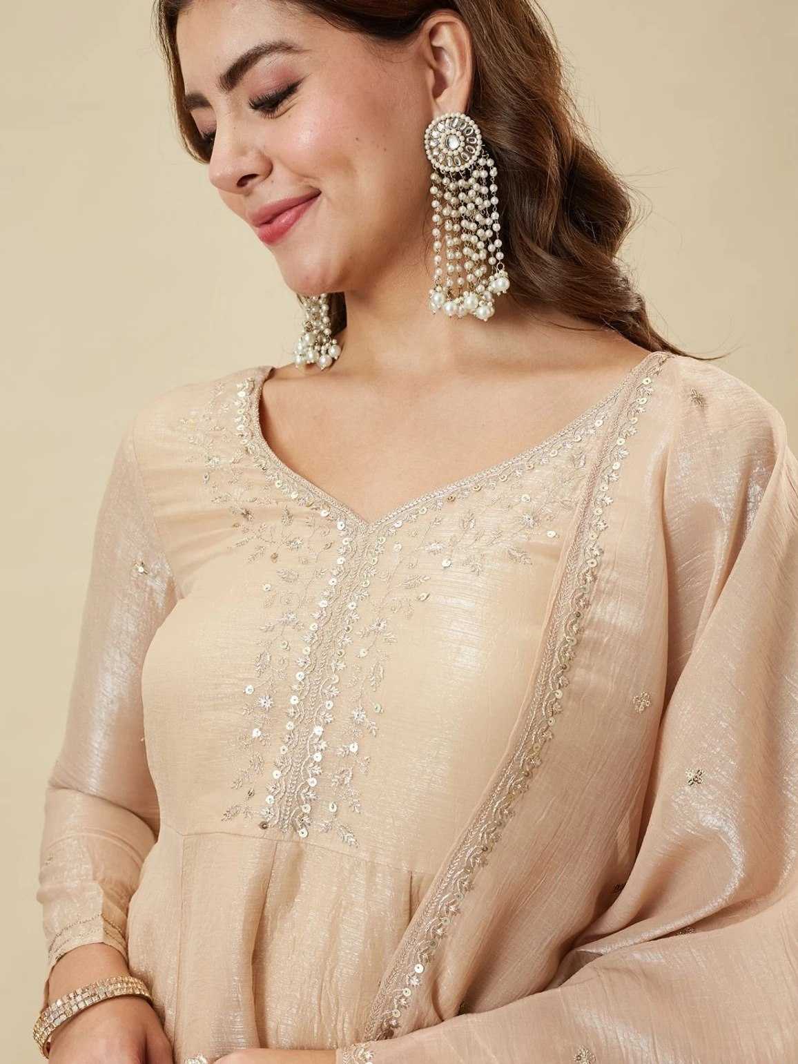 Crunchi Sharara Salwar Suit