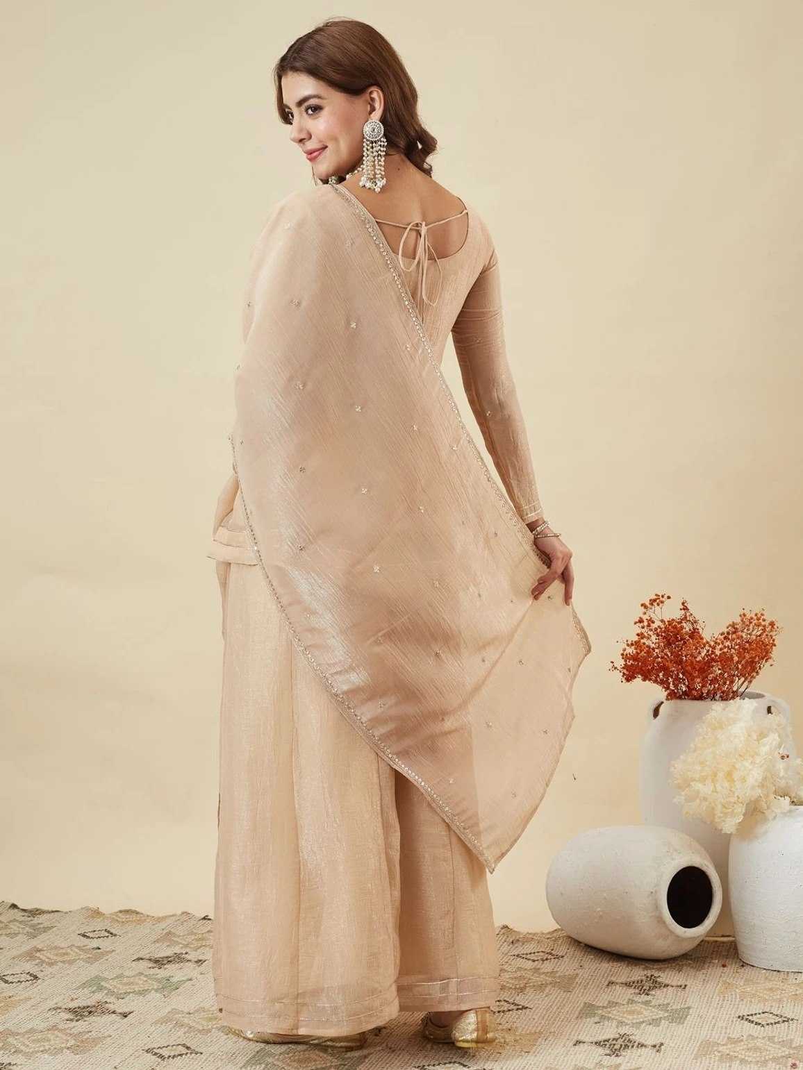 Crunchi Sharara Salwar Suit