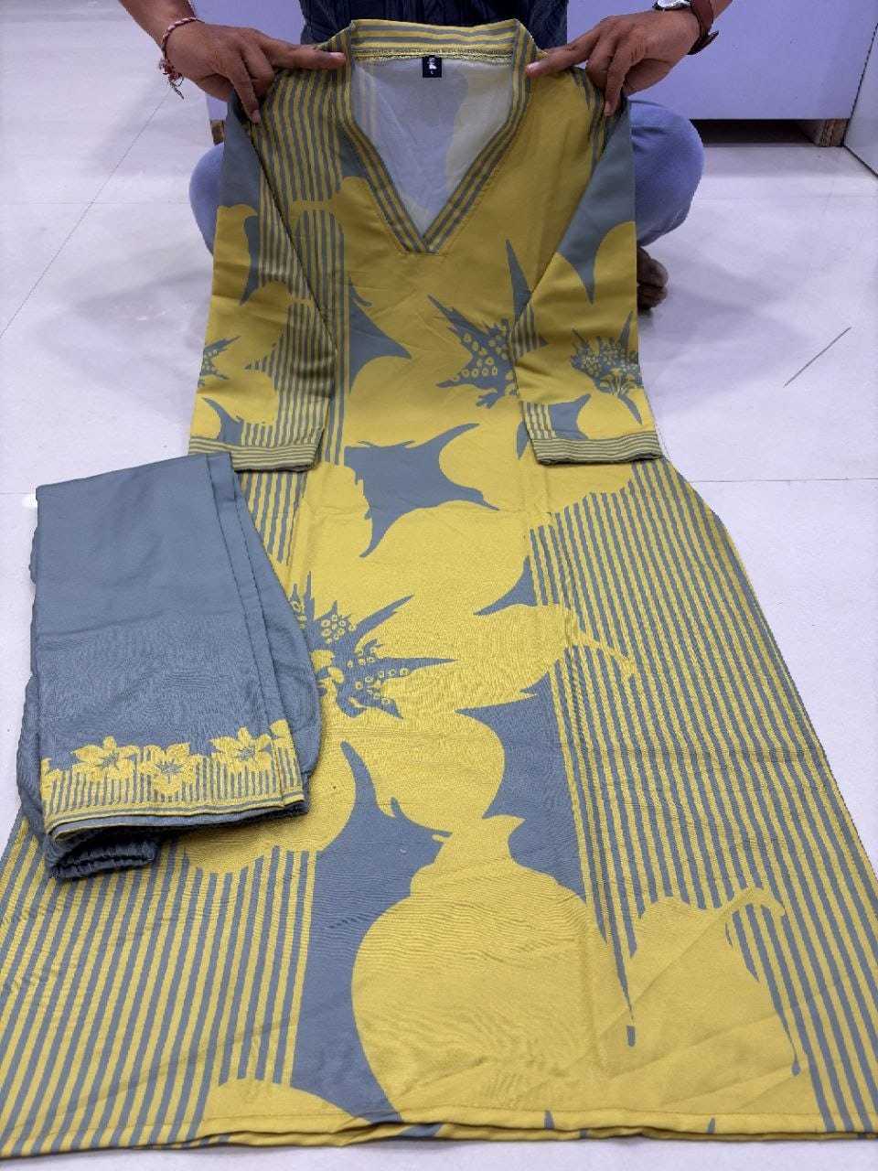 Ords Reyon Cotton Designer Kurti