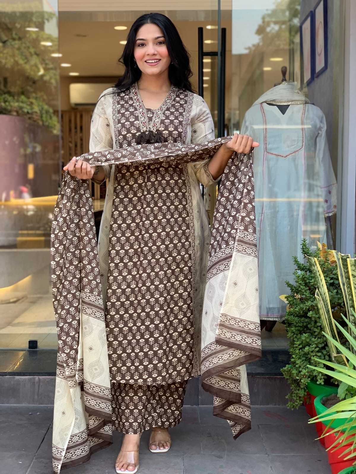 Sharmili Cotton Party Wear Kurti
