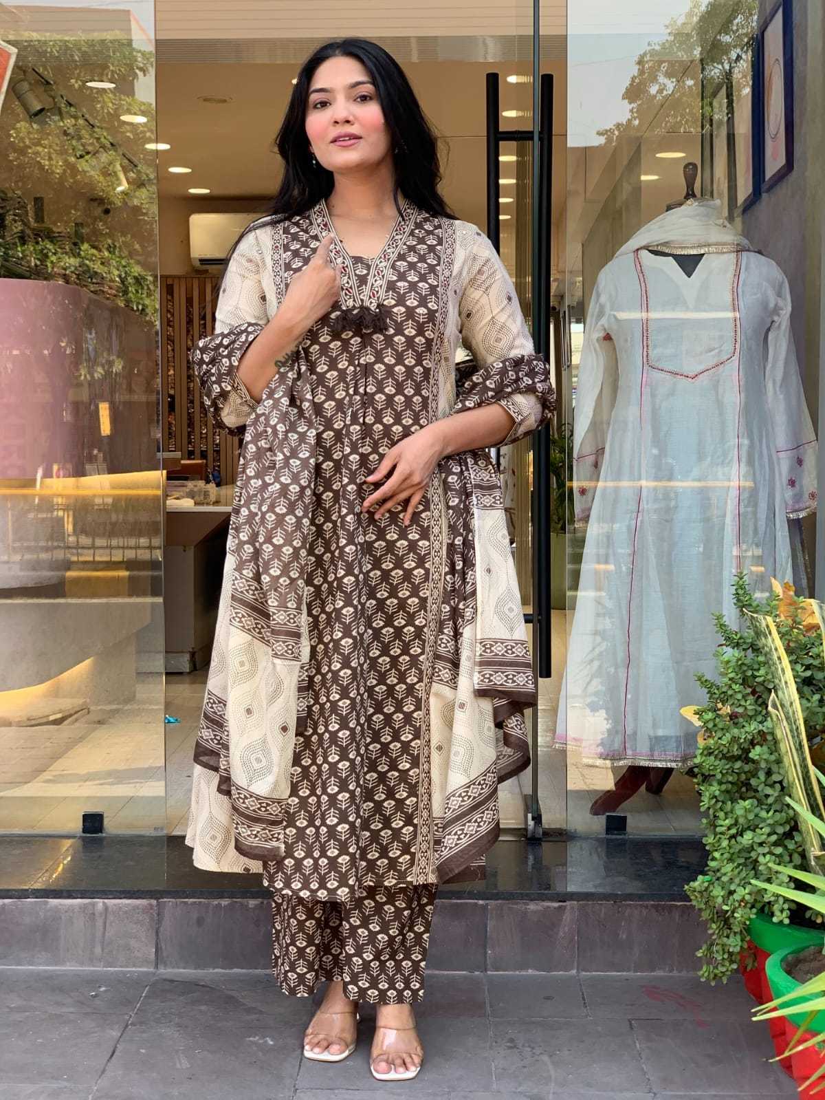 Sharmili Cotton Party Wear Kurti