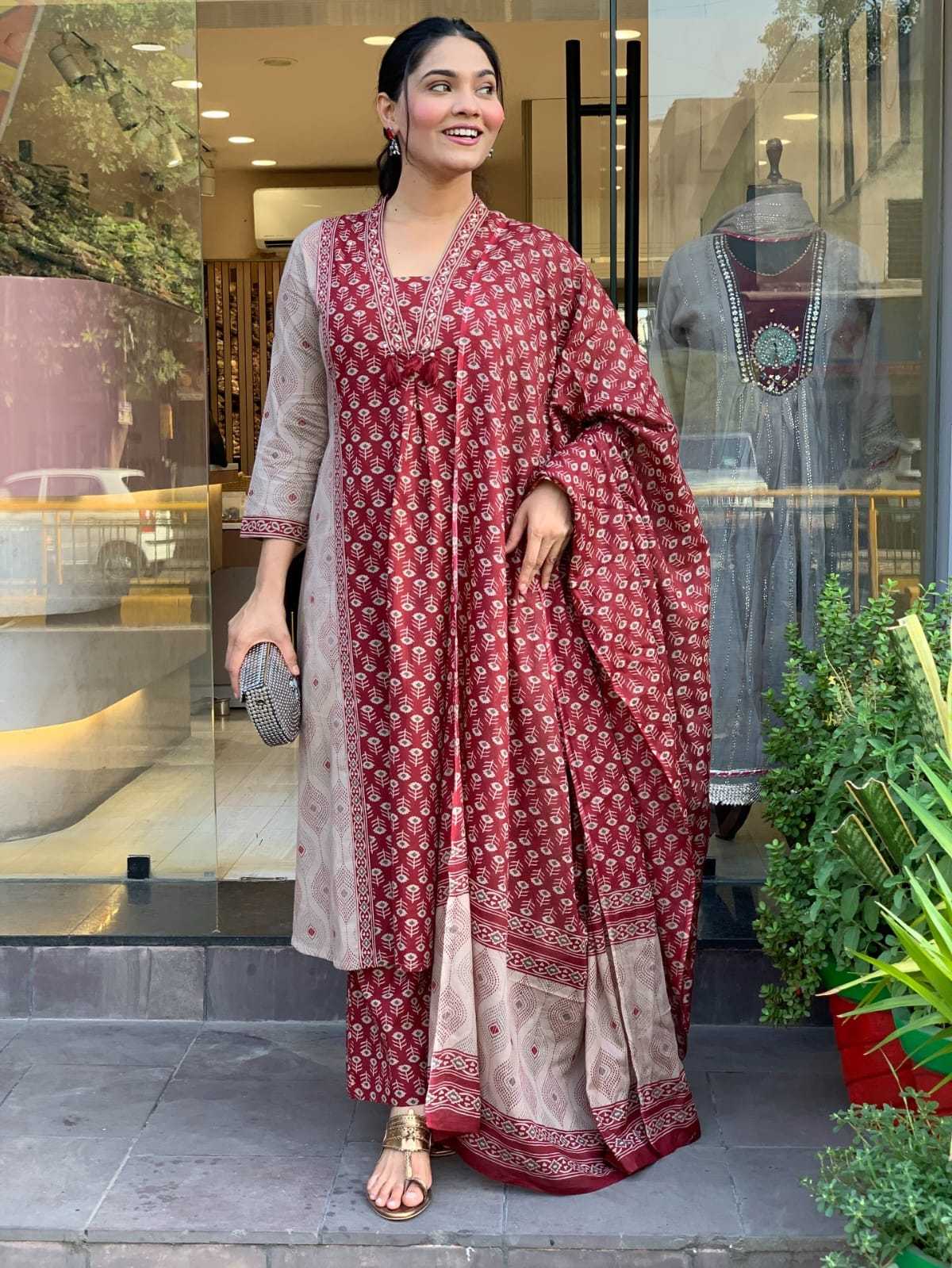 Sharmili Cotton Party Wear Kurti