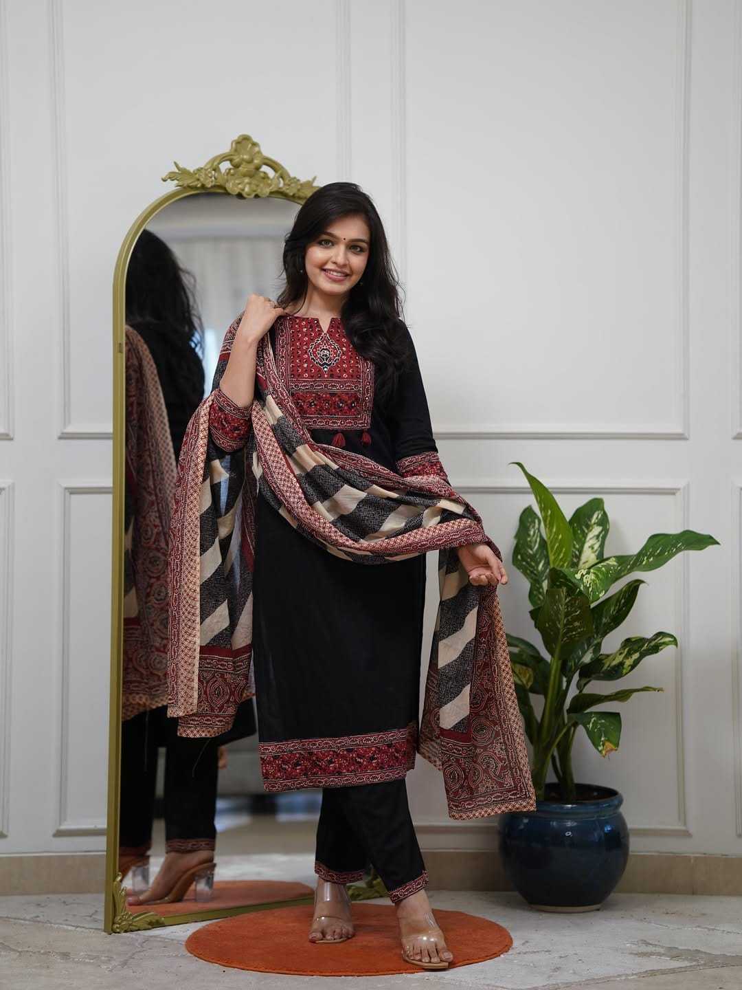 Simaran Pure Cotton Printed Suit