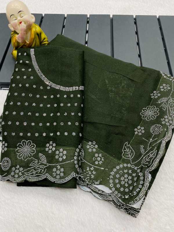 Georgette Designer Saree in Blue