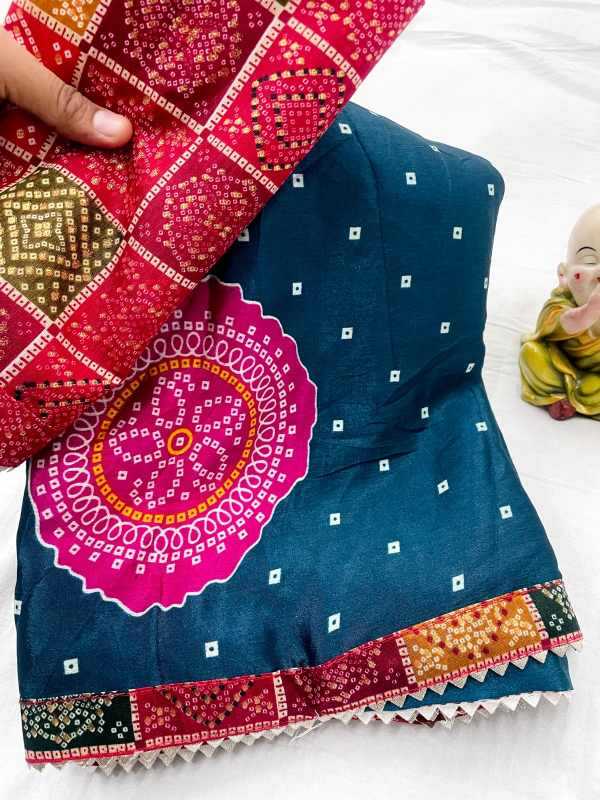 Chinon Silk Designer Saree
