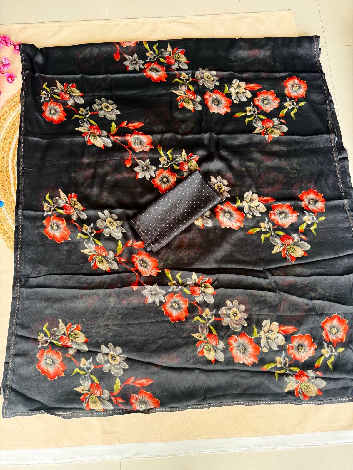 Georgette Printed Saree 230