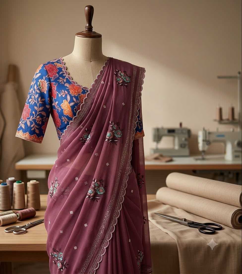 Georgette Designer Saree