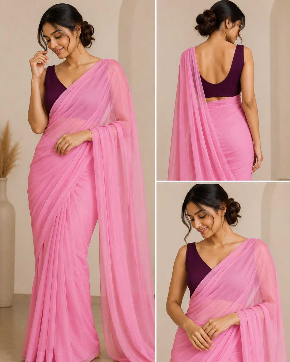 Where Georgette Saree