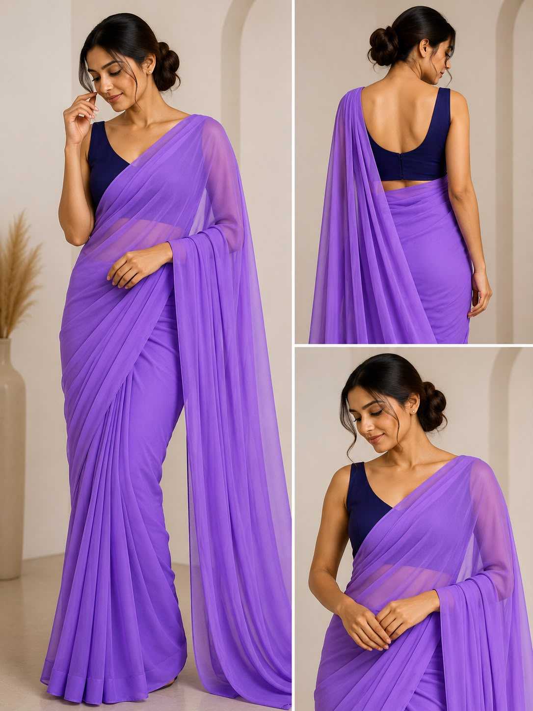 Where Georgette Saree