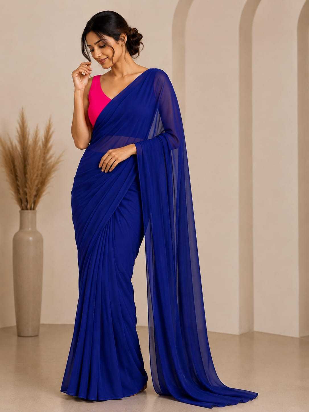Where Georgette Saree