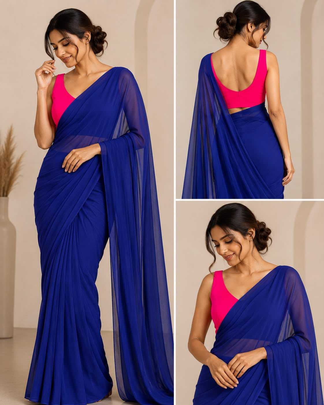 Where Georgette Saree