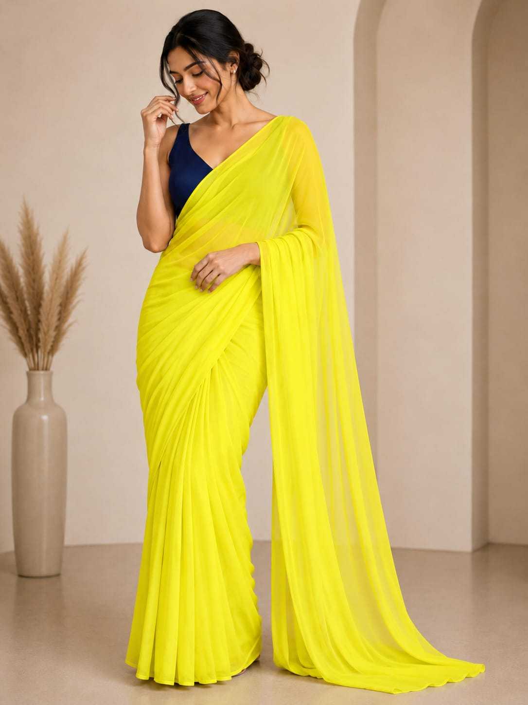 Where Georgette Saree